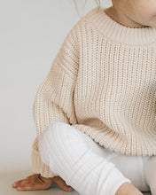 Load image into Gallery viewer, Chunky Knit Sweater | Vanilla