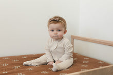Load image into Gallery viewer, Vanilla Organic Cotton Ribbed Zipper