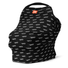 Load image into Gallery viewer, RAD MULTI-USE COVER FOR INFANT NURSING - BLACK