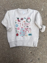 Load image into Gallery viewer, Kids Whimsical Collage Oatmeal Sweatshirt