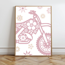 Load image into Gallery viewer, Moto Girl Wall Prints - Digital Download