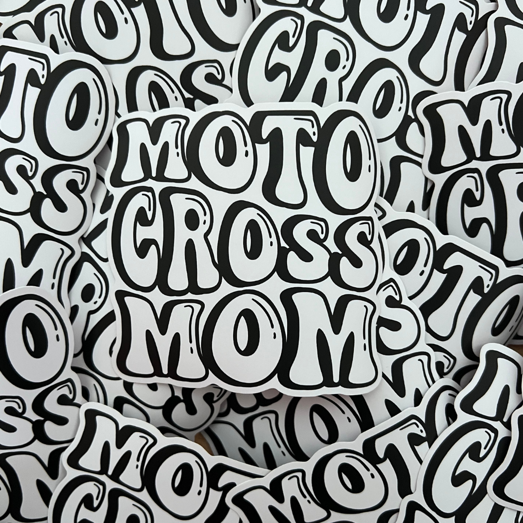Motocross Mom Sticker
