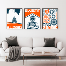 Load image into Gallery viewer, Blood Sweat &amp; Gears Wall Prints - Digital Download
