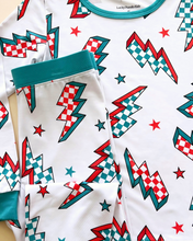 Load image into Gallery viewer, Bamboo Two Piece Set | Checkered Bolts
