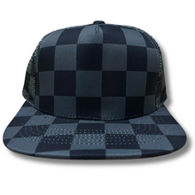 Load image into Gallery viewer, Stealth Checker Snapback