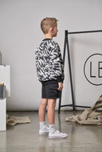 Load image into Gallery viewer, Brush Stroke Crewneck - Black