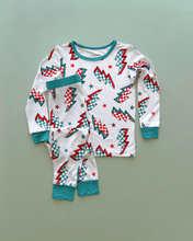 Load image into Gallery viewer, Bamboo Two Piece Set | Checkered Bolts