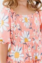 Load image into Gallery viewer, Daisy Darling Smocked Ruffle Dress