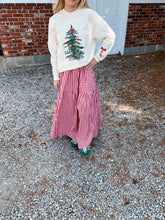 Load image into Gallery viewer, Bow Sleeve Tree Long Sleeve