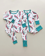 Load image into Gallery viewer, Bamboo Two Piece Set | Checkered Bolts