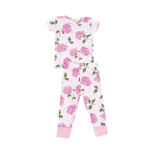 Load image into Gallery viewer, Short Sleeve Loungewear Set - Hydrangeas