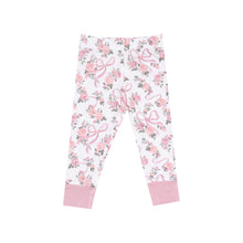 Load image into Gallery viewer, Short Sleeve Loungewear Set - Ribbons and Flowers