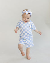 Load image into Gallery viewer, Checkered Shorts Set | Blue