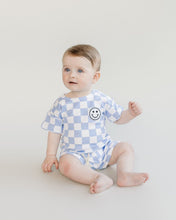 Load image into Gallery viewer, Checkered Shorts Set | Blue