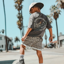Load image into Gallery viewer, CHECK &#39;YA LATER SHORTS - BROWN/BEIGE