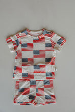 Load image into Gallery viewer, Bamboo Short Set | Americana