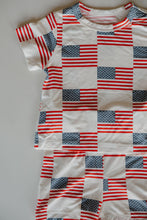 Load image into Gallery viewer, Bamboo Short Set | Americana