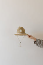 Load image into Gallery viewer, Straw Hat | Checkerboard