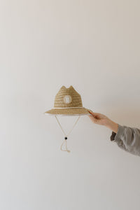 Straw Hat | Checkerboard
