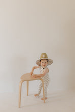 Load image into Gallery viewer, Straw Hat | Checkerboard