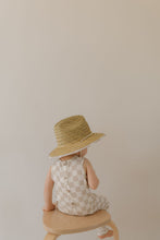 Load image into Gallery viewer, Straw Hat | Checkerboard