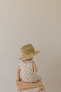 Straw Hat | Checkerboard