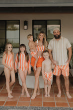 Load image into Gallery viewer, Girls Long Sleeve Swimsuit | Poolside