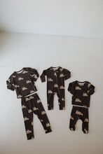 Load image into Gallery viewer, Bamboo Zip Pajamas | Bulldozer