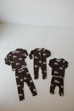 Load image into Gallery viewer, Bamboo Zip Pajamas | Bulldozer