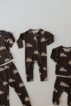 Load image into Gallery viewer, Bamboo Zip Pajamas | Bulldozer