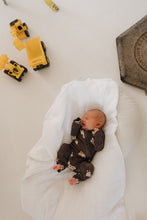 Load image into Gallery viewer, Bamboo Zip Pajamas | Bulldozer