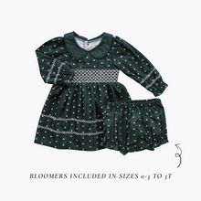 Load image into Gallery viewer, Tulip Smocked Peter Pan Collar Dress