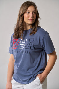 Adult USA Tee - Navy