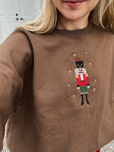 Load image into Gallery viewer, Nutcracker Embroidered Sweatshirt