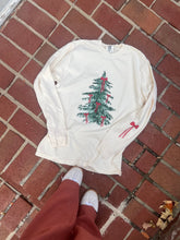Load image into Gallery viewer, Bow Sleeve Tree Long Sleeve