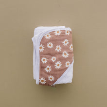 Load image into Gallery viewer, Daisy Dream Muslin Hooded Towel