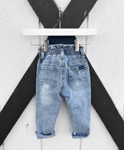 Load image into Gallery viewer, Paperbag Waist Denim - Light Wash