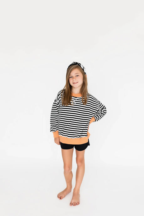 Viral Striped Sweatshirt
