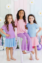 Load image into Gallery viewer, Bright Lilac Scrunchy Bells