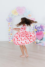 Load image into Gallery viewer, Be Mine 3/4 Sleeve Pocket Twirl Dress