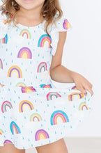 Load image into Gallery viewer, April Showers S/S Twirl Leotard