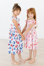 Load image into Gallery viewer, Born to Sparkle Flutter Sleeve Twirl Dress