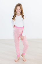 Load image into Gallery viewer, Bubblegum Pink Sequin Joggers