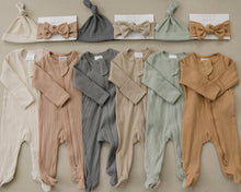 Load image into Gallery viewer, Cafe Organic Cotton Ribbed Zipper