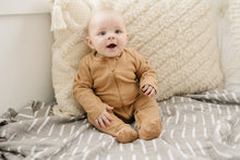 Load image into Gallery viewer, Cafe Organic Cotton Ribbed Zipper