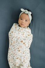 Load image into Gallery viewer, Meadow Floral Muslin Swaddle Blanket
