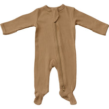 Load image into Gallery viewer, Cafe Organic Cotton Ribbed Zipper