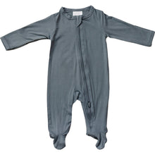 Load image into Gallery viewer, Charcoal Bamboo Zipper