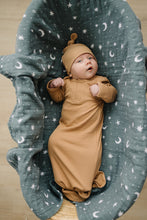 Load image into Gallery viewer, Cafe Organic Cotton Ribbed Knot Gown