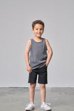 Load image into Gallery viewer, Acid Wash Ribbed Tank - Black